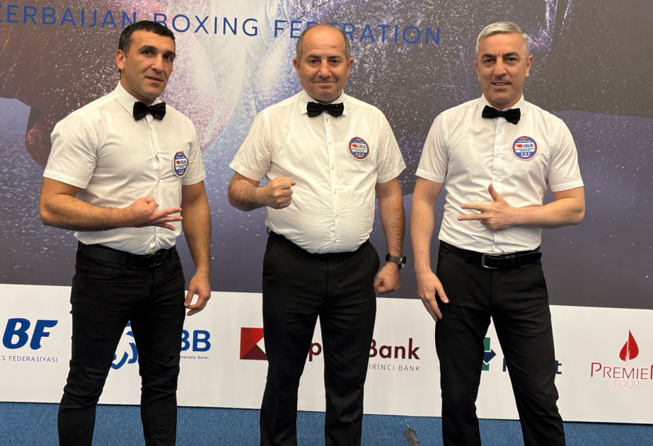 Azərbaycanın daha üç hakiminin beynəlxalq kateqoriyası üç ulduza yüksəlib&nbsp;